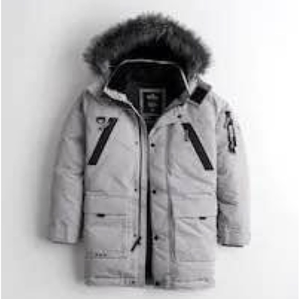All-weather down parka